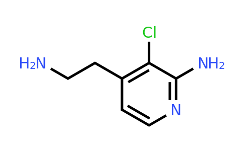 CAS 1393554-33-0 | 4-(2-Aminoethyl)-3-chloropyridin-2-amine