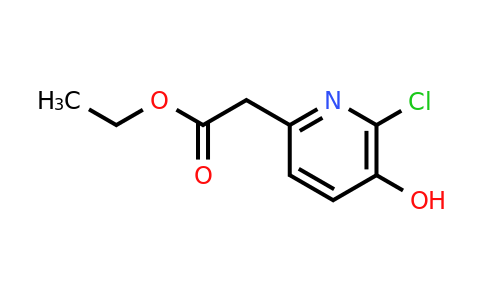 CAS 1393554-38-5 | Ethyl (6-chloro-5-hydroxypyridin-2-YL)acetate