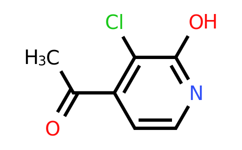 CAS 1393554-40-9 | 1-(3-Chloro-2-hydroxypyridin-4-YL)ethanone