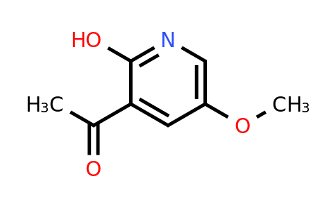 CAS 1393554-45-4 | 1-(2-hydroxy-5-methoxypyridin-3-yl)ethan-1-one