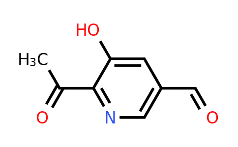 CAS 1393554-49-8 | 6-Acetyl-5-hydroxynicotinaldehyde