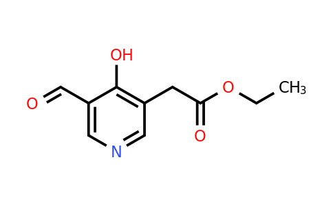 CAS 1393554-52-3 | Ethyl (5-formyl-4-hydroxypyridin-3-YL)acetate