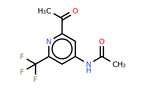 CAS 1393554-56-7 | N-[2-acetyl-6-(trifluoromethyl)pyridin-4-YL]acetamide