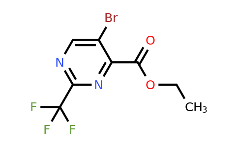 CAS 1393554-57-8 | Ethyl 5-bromo-2-(trifluoromethyl)pyrimidine-4-carboxylate