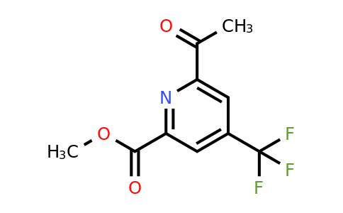 CAS 1393554-66-9 | Methyl 6-acetyl-4-(trifluoromethyl)pyridine-2-carboxylate