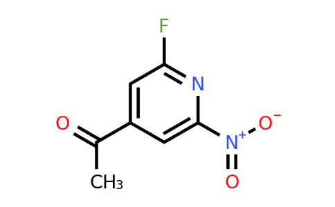 1-(2-Fluoro-6-nitropyridin-4-YL)ethanone