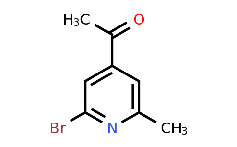 CAS 1393554-68-1 | 1-(2-Bromo-6-methylpyridin-4-YL)ethanone