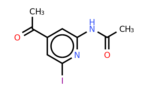 CAS 1393554-69-2 | N-(4-acetyl-6-iodopyridin-2-YL)acetamide