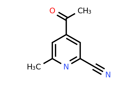 CAS 1393554-76-1 | 4-Acetyl-6-methylpyridine-2-carbonitrile