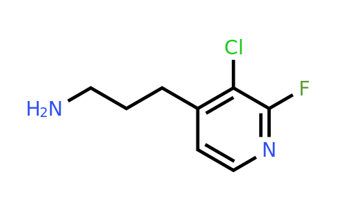CAS 1393554-82-9 | 3-(3-Chloro-2-fluoropyridin-4-YL)propan-1-amine