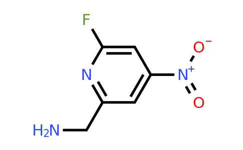 CAS 1393554-83-0 | (6-Fluoro-4-nitropyridin-2-YL)methylamine