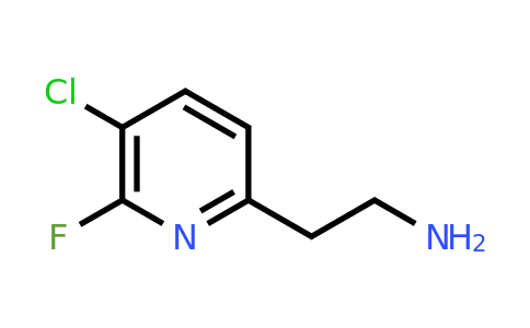 CAS 1393554-85-2 | 2-(5-Chloro-6-fluoropyridin-2-YL)ethanamine