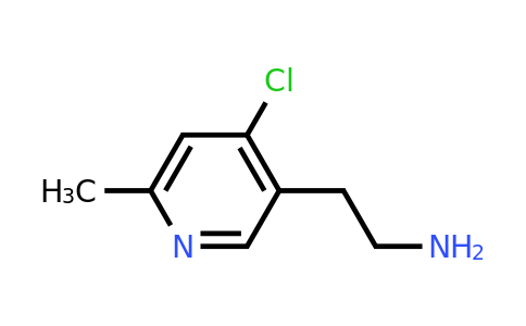 CAS 1393554-88-5 | 2-(4-Chloro-6-methylpyridin-3-YL)ethanamine