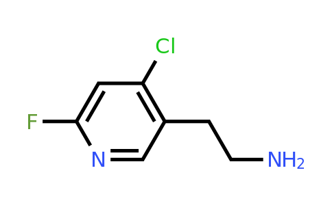 CAS 1393554-89-6 | 2-(4-Chloro-6-fluoropyridin-3-YL)ethanamine