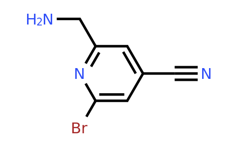 CAS 1393554-91-0 | 2-(Aminomethyl)-6-bromoisonicotinonitrile