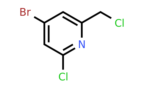 CAS 1393554-93-2 | 4-Bromo-2-chloro-6-(chloromethyl)pyridine