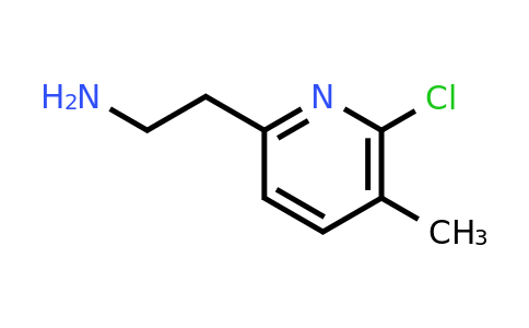 CAS 1393555-00-4 | 2-(6-Chloro-5-methylpyridin-2-YL)ethanamine