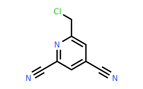 CAS 1393555-04-8 | 6-(Chloromethyl)pyridine-2,4-dicarbonitrile