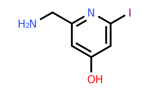 CAS 1393555-07-1 | 2-(Aminomethyl)-6-iodopyridin-4-ol