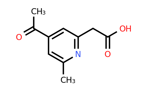 CAS 1393555-08-2 | (4-Acetyl-6-methylpyridin-2-YL)acetic acid
