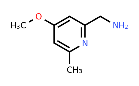 CAS 1393555-12-8 | (4-Methoxy-6-methylpyridin-2-YL)methylamine