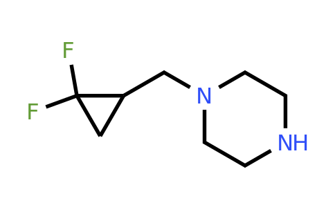 CAS 1393555-26-4 | 1-[(2,2-Difluorocyclopropyl)methyl]piperazine