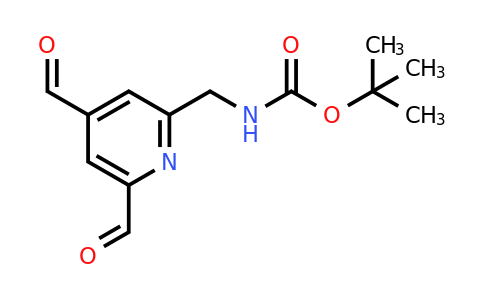 CAS 1393555-36-6 | Tert-butyl (4,6-diformylpyridin-2-YL)methylcarbamate