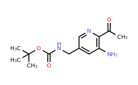 CAS 1393555-40-2 | Tert-butyl (6-acetyl-5-aminopyridin-3-YL)methylcarbamate