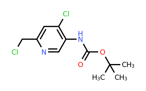 CAS 1393555-42-4 | Tert-butyl 4-chloro-6-(chloromethyl)pyridin-3-ylcarbamate