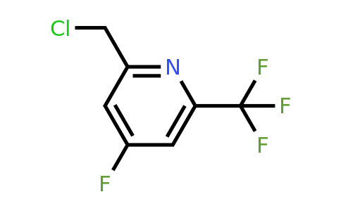 CAS 1393555-44-6 | 2-(Chloromethyl)-4-fluoro-6-(trifluoromethyl)pyridine