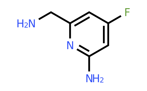 CAS 1393555-45-7 | 6-(Aminomethyl)-4-fluoropyridin-2-amine