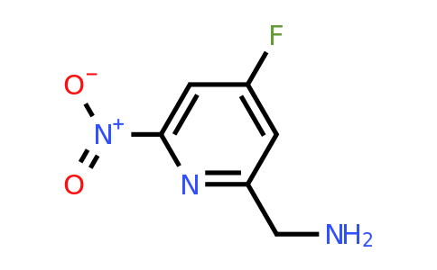 CAS 1393555-50-4 | (4-Fluoro-6-nitropyridin-2-YL)methylamine