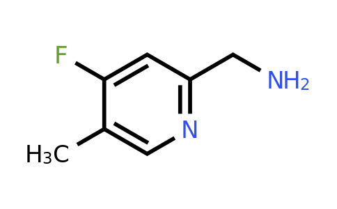 CAS 1393555-57-1 | (4-Fluoro-5-methylpyridin-2-YL)methylamine