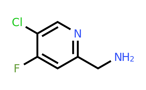 CAS 1393555-60-6 | (5-Chloro-4-fluoropyridin-2-YL)methylamine