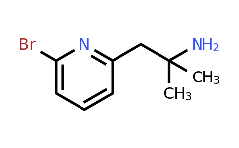 CAS 1393555-61-7 | 1-(6-Bromopyridin-2-YL)-2-methylpropan-2-amine