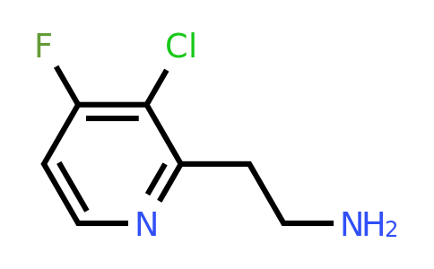 CAS 1393555-66-2 | 2-(3-Chloro-4-fluoropyridin-2-YL)ethanamine