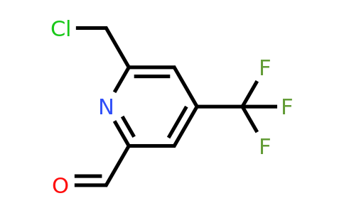 CAS 1393555-69-5 | 6-(Chloromethyl)-4-(trifluoromethyl)pyridine-2-carbaldehyde