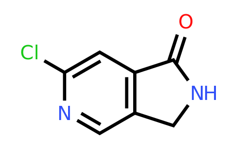 CAS 1393555-72-0 | 6-Chloro-2,3-dihydro-1H-pyrrolo[3,4-C]pyridin-1-one