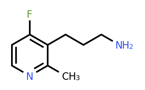 CAS 1393555-73-1 | 3-(4-Fluoro-2-methylpyridin-3-YL)propan-1-amine