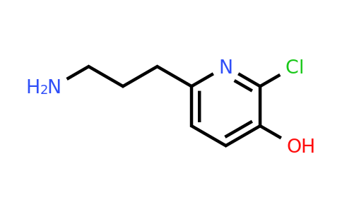 CAS 1393556-87-0 | 6-(3-Aminopropyl)-2-chloropyridin-3-ol