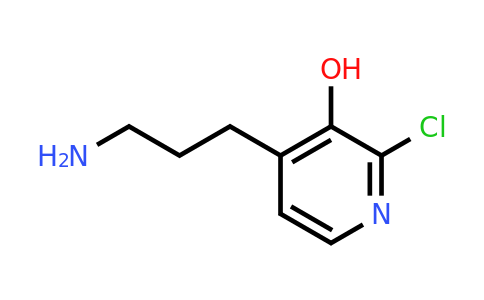 CAS 1393557-02-2 | 4-(3-Aminopropyl)-2-chloropyridin-3-ol