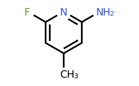 CAS 1393557-04-4 | 6-Fluoro-4-methylpyridin-2-amine