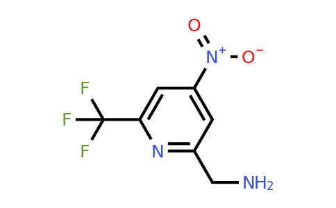 CAS 1393557-09-9 | [4-Nitro-6-(trifluoromethyl)pyridin-2-YL]methylamine