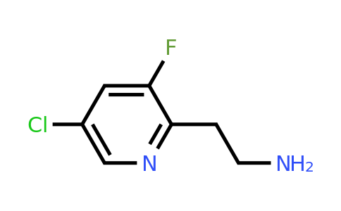 CAS 1393557-11-3 | 2-(5-Chloro-3-fluoropyridin-2-YL)ethanamine