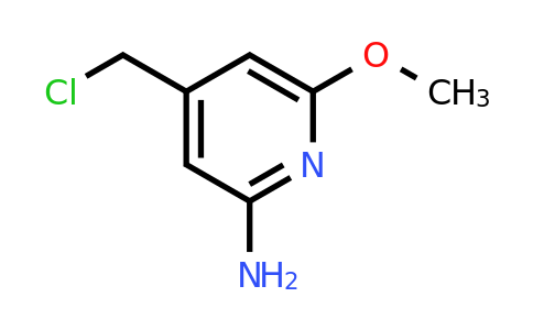 CAS 1393557-12-4 | 4-(Chloromethyl)-6-methoxypyridin-2-amine