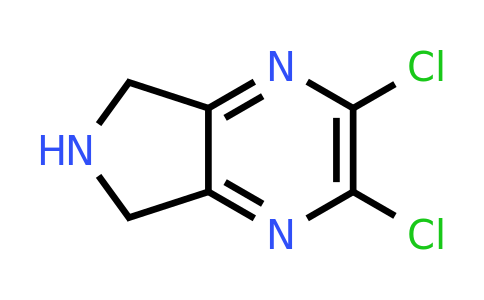 2,3-Dichloro-6,7-dihydro-5H-pyrrolo[3,4-B]pyrazine