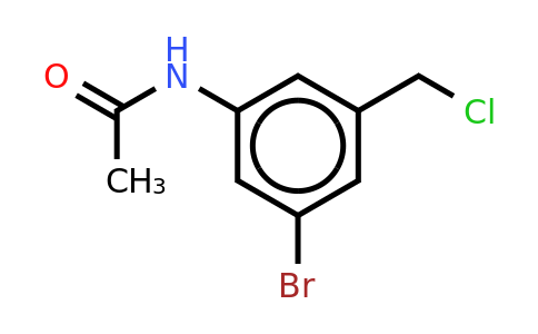 CAS 1393557-24-8 | N-[3-bromo-5-(chloromethyl)phenyl]acetamide