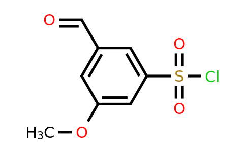 CAS 1393557-29-3 | 3-Formyl-5-methoxybenzenesulfonyl chloride