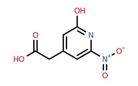 CAS 1393557-30-6 | (2-Hydroxy-6-nitropyridin-4-YL)acetic acid