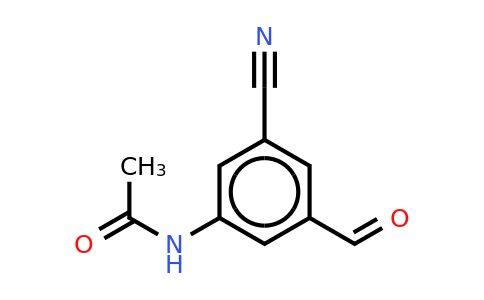 CAS 1393557-35-1 | N-(3-cyano-5-formylphenyl)acetamide